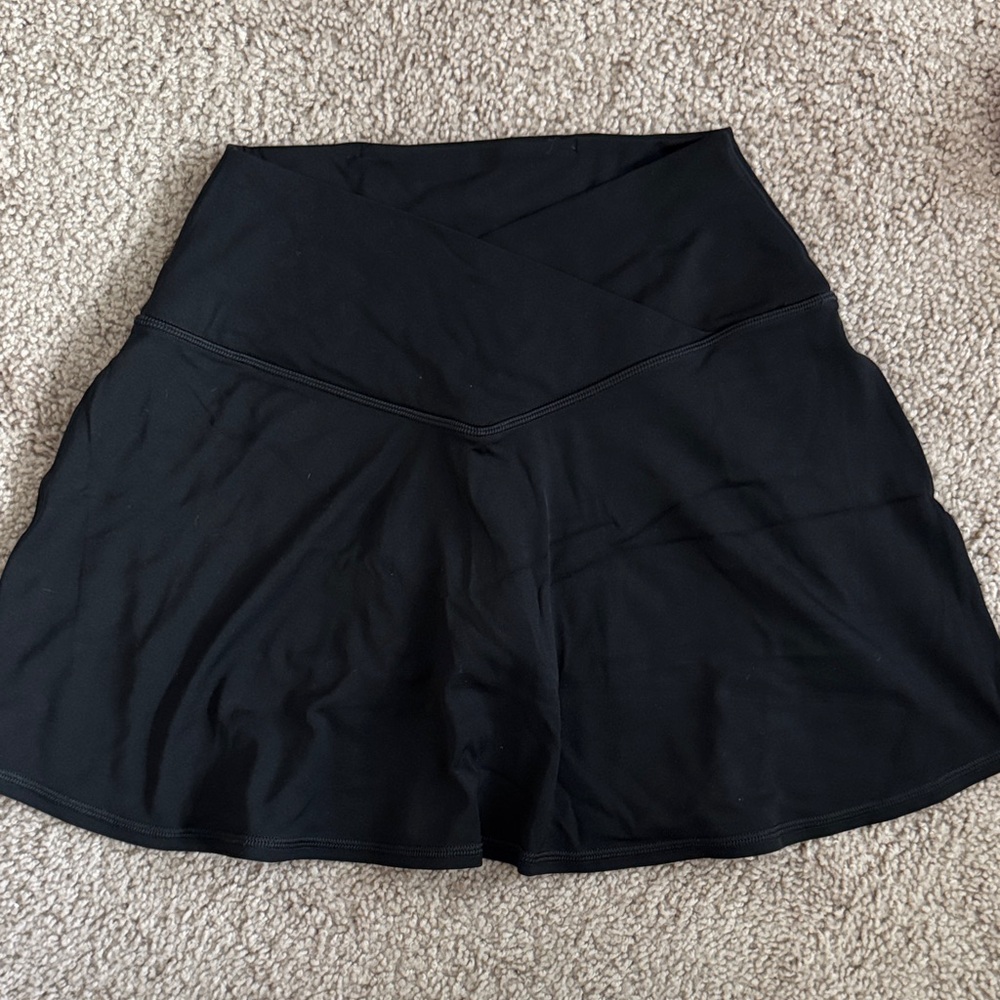 Aerie Black Skort